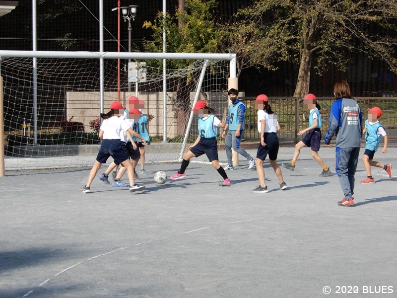 【ホームタウン活動】横浜市立牛久保小学校でのサッカー教室