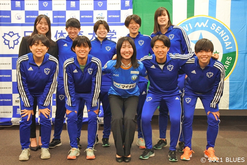 松永未衣奈選手、マイナビ仙台レディースとプロ選手契約!