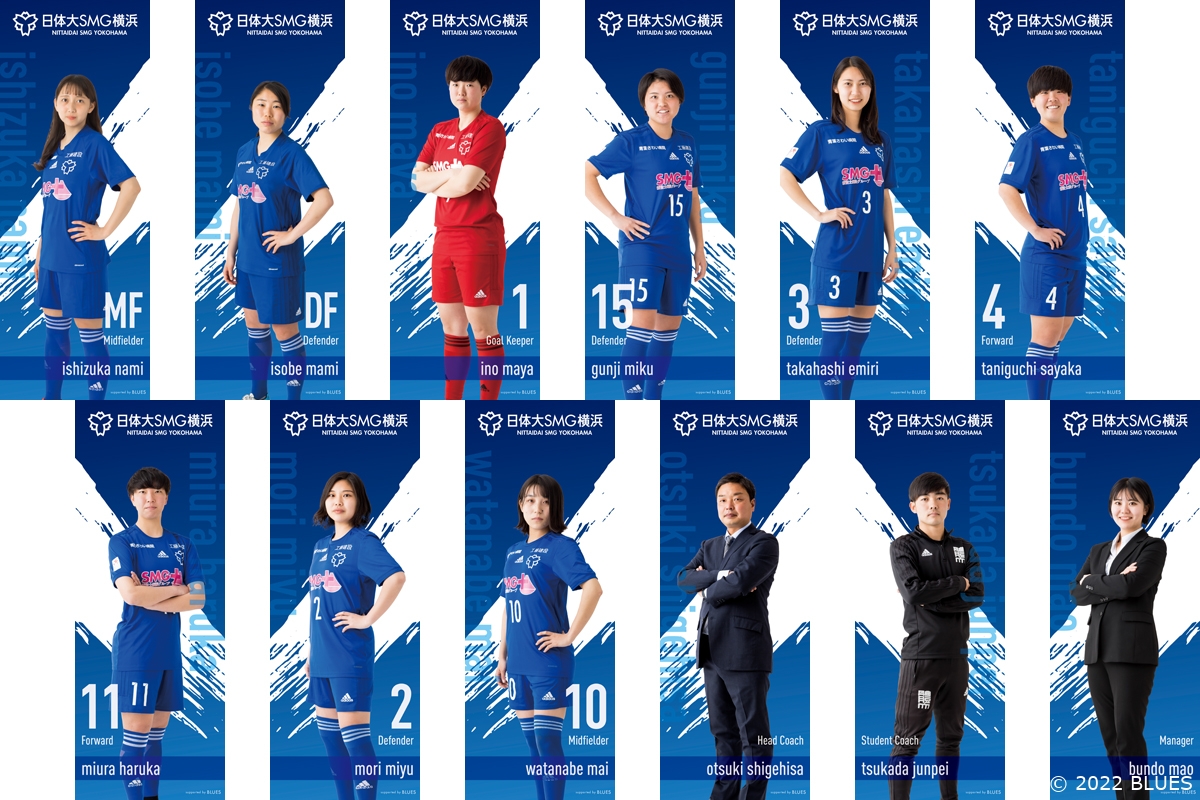 2022シーズン選手のぼりのデザイン完成!